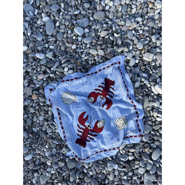 Mini Bandana, Happy Lobster - Hair Accessories - 2