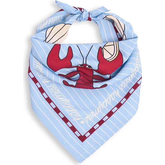 Mini Bandana, Happy Lobster - Hair Accessories - 5