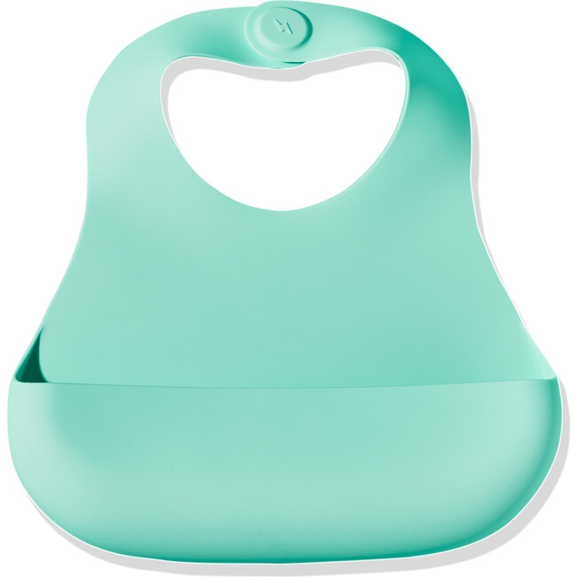 Magnetic Silicone Bib, Kiwi Bliss