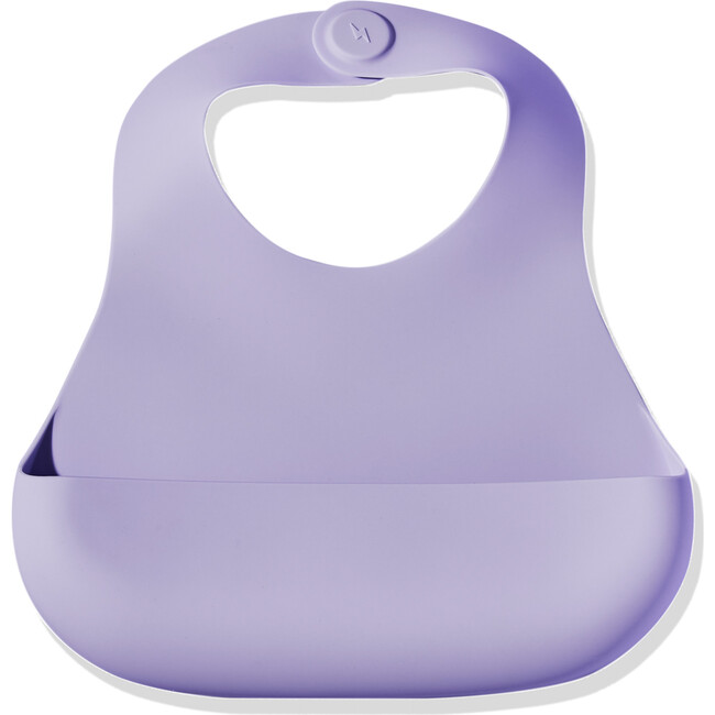 Magnetic Silicone Bib, Grape Crush
