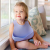 Magnetic Silicone Bib, Grape Crush - Bibs - 2