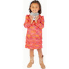 Ruffle Dress, Red Floral - Dresses - 2