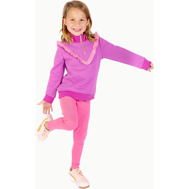 Leggings, Bright Pink - Leggings - 2