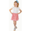 Tulle Skirt, Pink - Skirts - 2