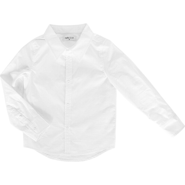 Boys' Button Down, White