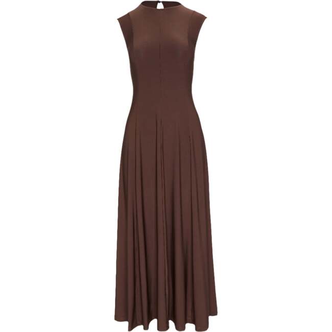 The Mila Dress, Chocolate - Dresses - 1