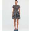 The Gia Mini Nap Dress, Chocolate Swedish Floral - Dresses - 2