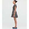 The Gia Mini Nap Dress, Chocolate Swedish Floral - Dresses - 4