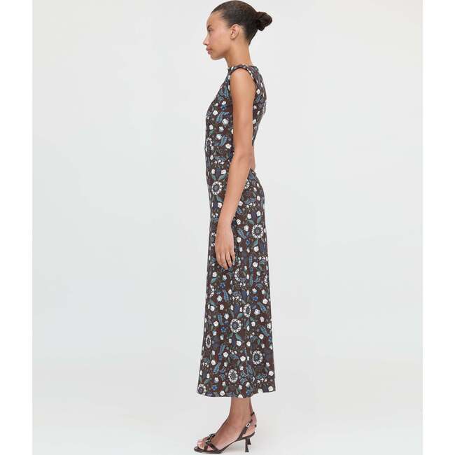 The Sloane Dress, Chocolate Swedish Floral - Dresses - 4