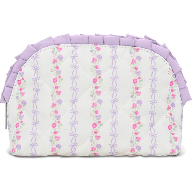 Forever Floral Oval Cosmetic Bag