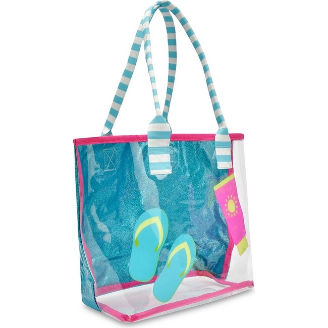 Pool Party Clear Tote 2-Piece Set - Bags - 2