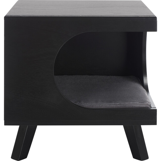 Bean Square Pet Bed, Black