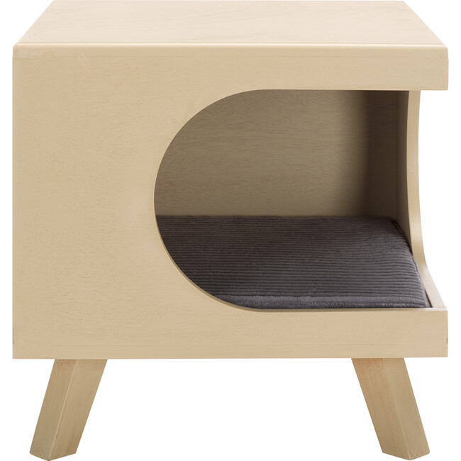 Bean Square Pet Bed, Unfinished