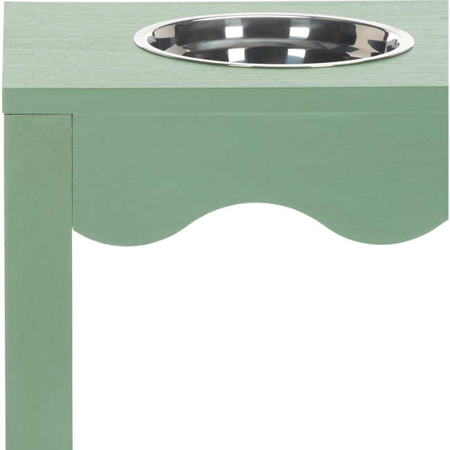Lilith Pet Feeder, Green - Pet Bowls & Feeders - 3