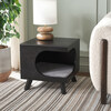 Bean Square Pet Bed, Black - Pet Beds - 2