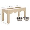 Lilith Pet Feeder, Unfinished - Pet Bowls & Feeders - 4