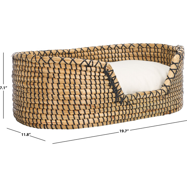 Sarge Pet Bed W/ Cushion, Beige - Pet Beds - 4