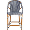 California Counter Stool W Arm, Navy - Accent Seating - 1 - thumbnail