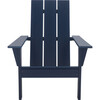 All Weather Adirondack Chair, Blue - Accent Seating - 1 - thumbnail