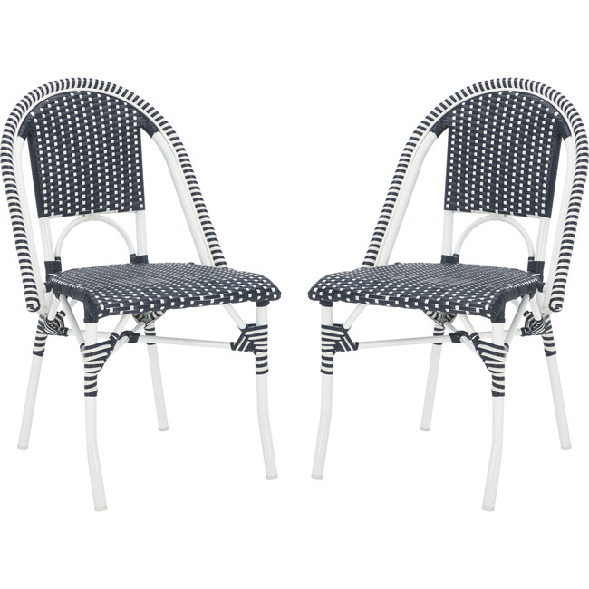 Torino Side Chair Set Of 2, Navy