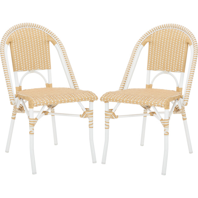 Torino Side Chair Set Of 2, Clear