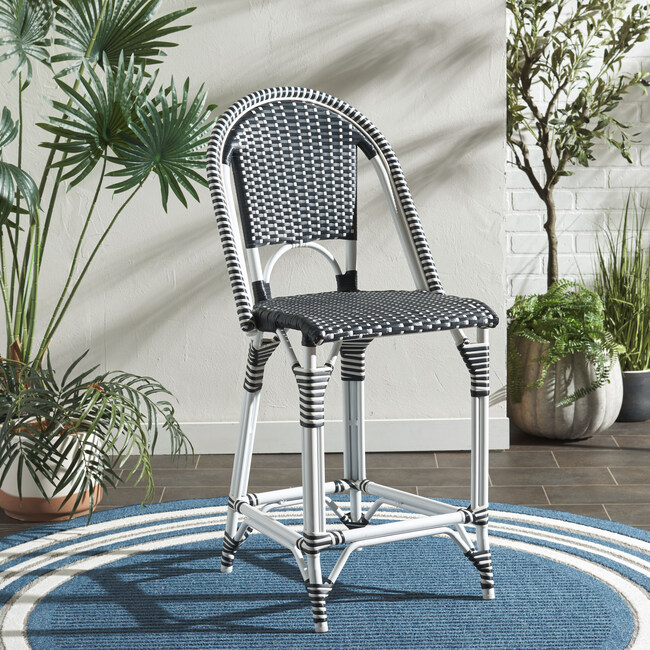 California Counter Stool, Navy - Accent Seating - 2