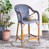 California Counter Stool W Arm, Navy - Accent Seating - 2