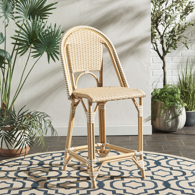 California Counter Stool, Brown - Accent Seating - 2