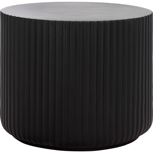 Napa Low Wide Side Table, Black