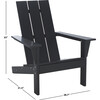 All Weather Adirondack Chair, Black - Accent Seating - 3