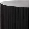 Napa Low Wide Side Table, Black - Accent Tables - 2