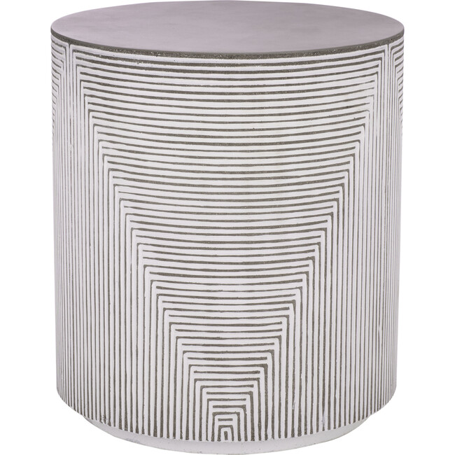 Verona Side Table, White