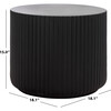 Napa Low Wide Side Table, Black - Accent Tables - 3