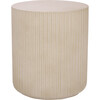 Napa Side Table, Beige - Accent Tables - 1 - thumbnail
