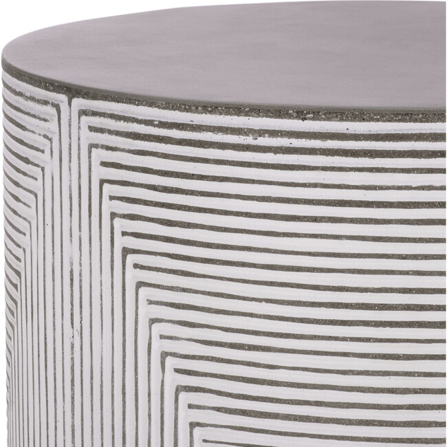 Verona Side Table, White - Accent Tables - 2