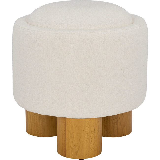 Posner Ottoman, Off White