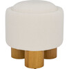 Posner Ottoman, Off White - Ottomans - 1 - thumbnail