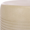Astrid Low Wide Side Table, Beige - Accent Tables - 2