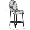Shea Counter Stool, Black - Accent Seating - 4