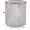 Verona Side Table, White - Accent Tables - 3