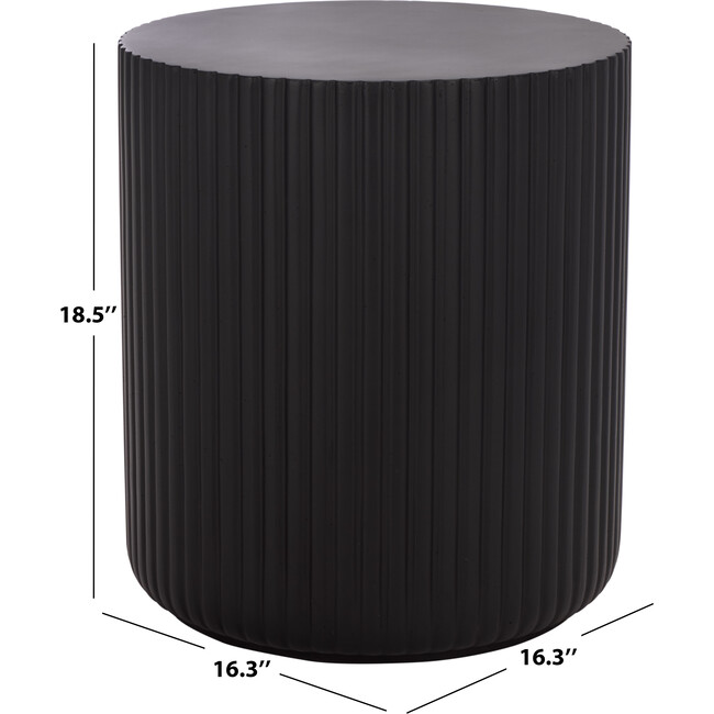 Napa Side Table, Black - Accent Tables - 3