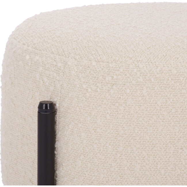 Crius Ottoman, Cream - Ottomans - 3