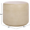 Astrid Low Wide Side Table, Beige - Accent Tables - 3