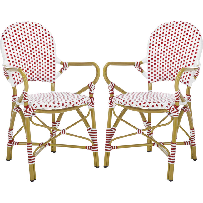 Hooper Arm Chair, Red