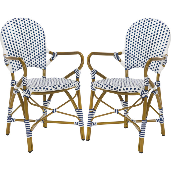 Hooper Arm Chair, Blue