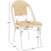 Torino Side Chair Set Of 2, Clear - Accent Seating - 4
