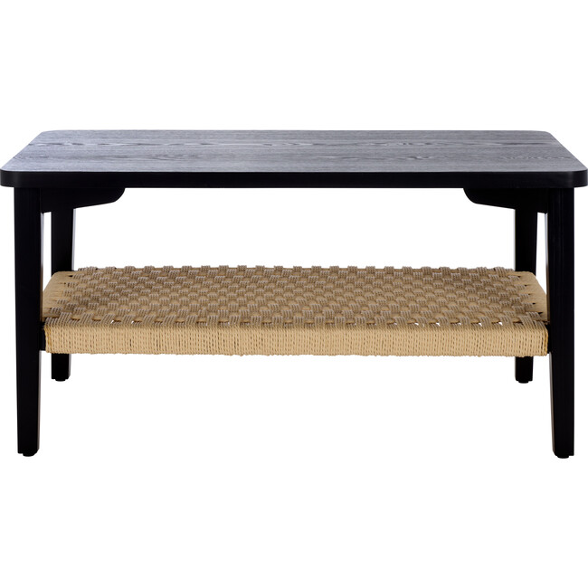 Dino 1 Shelf Coffee Table, Black