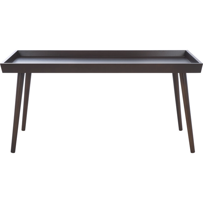 Nonie Coffee Table With Tray, Gray