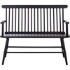 Eton Bench, Black - Accent Seating - 1 - thumbnail
