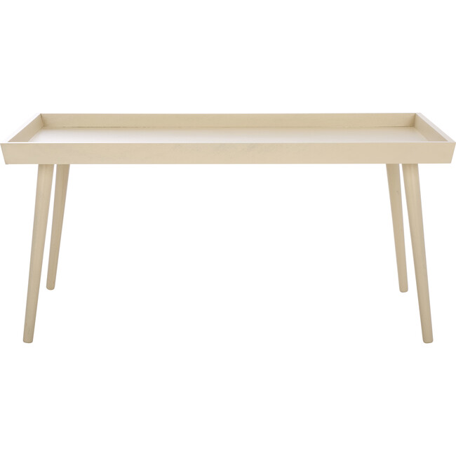 Nonie Coffee Table With Tray, Gray
